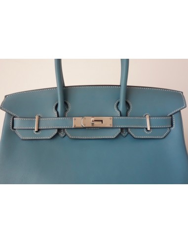 SAC HERMES BIRKIN 30 BLEU JEAN SAC HERMES BIRKIN 30 BLEU JEAN