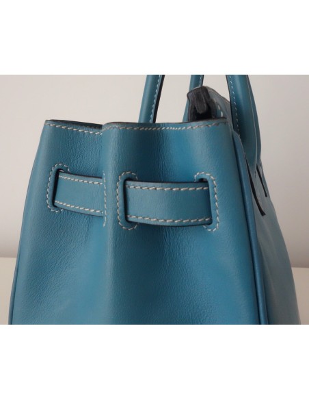 SAC HERMES BIRKIN 30 BLEU JEAN