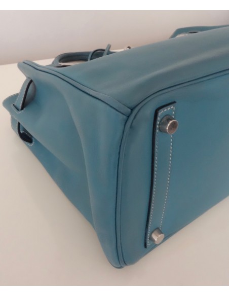 SAC HERMES BIRKIN 30 BLEU JEAN