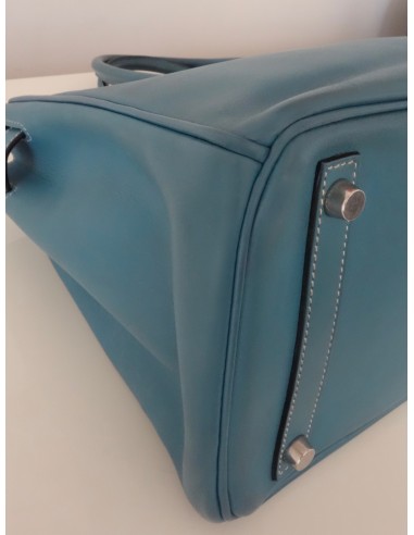 SAC HERMES BIRKIN 30 BLEU JEAN SAC HERMES BIRKIN 30 BLEU JEAN