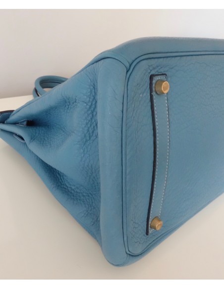 SAC HERMES BIRKIN 35 BLEU JEAN