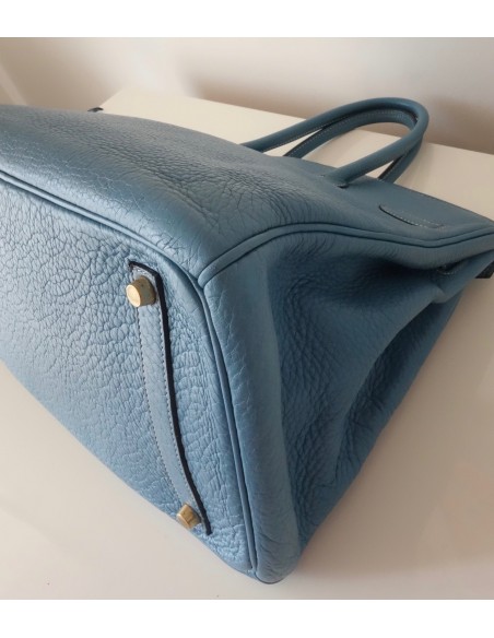 SAC HERMES BIRKIN 35 BLEU JEAN