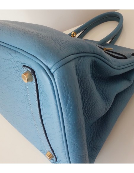 SAC HERMES BIRKIN 35 BLEU JEAN