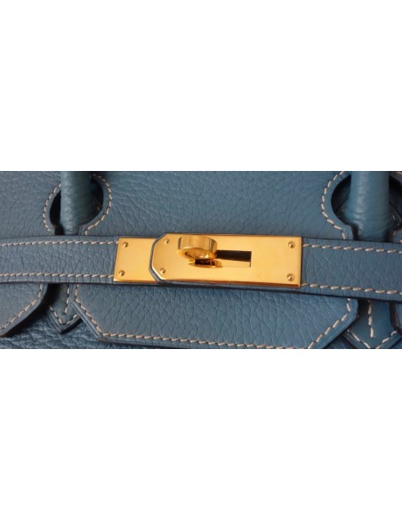 SAC HERMES BIRKIN 35 BLEU JEAN