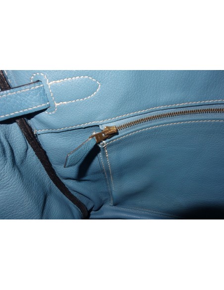 SAC HERMES BIRKIN 35 BLEU JEAN