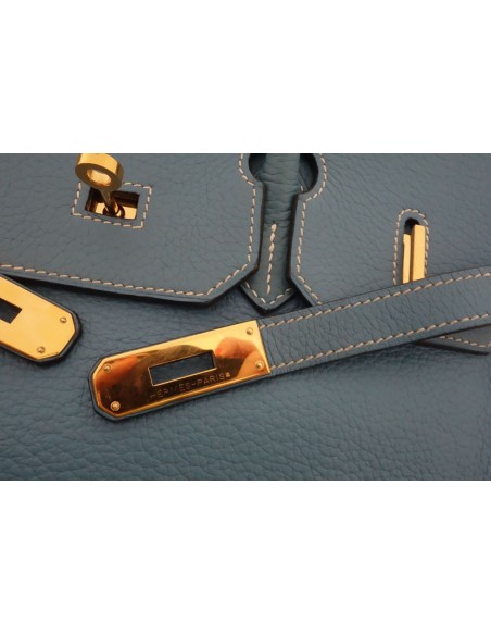 SAC HERMES BIRKIN 35 BLEU JEAN
