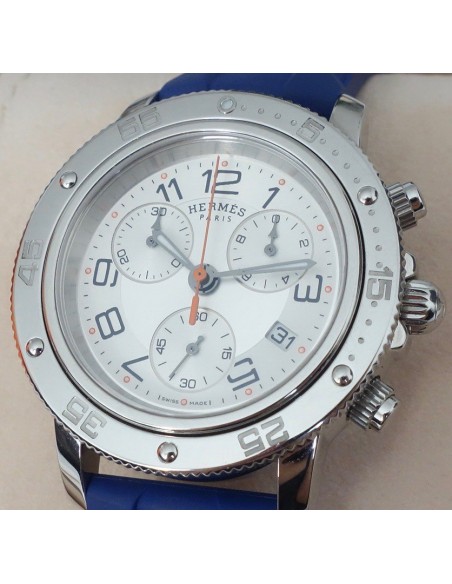 MONTRE HERMES CLIPPER GM CHRONO DAME