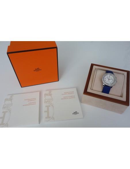 MONTRE HERMES CLIPPER GM CHRONO DAME