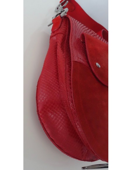 SAC DIOR SADDLE ROUGE