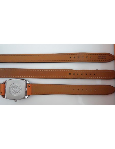 MONTRE HERMES CAPE COD TONNEAU 3 BRACELETS