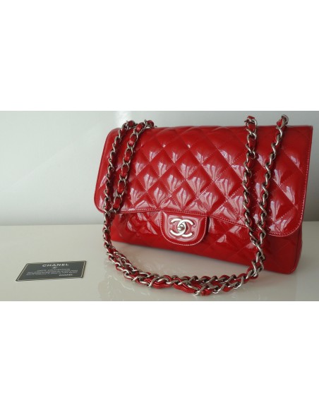 SAC CHANEL CLASSIQUE ROUGE GM