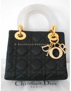 SAC MINI LADY DIOR - STRASS...