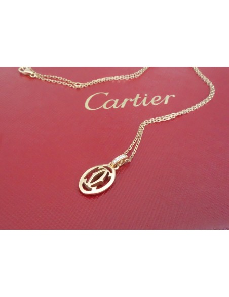 PENDENTIF C DE CARTIER