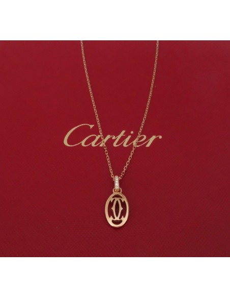 PENDENTIF C DE CARTIER