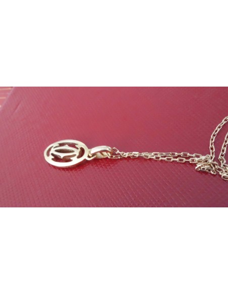 PENDENTIF C DE CARTIER