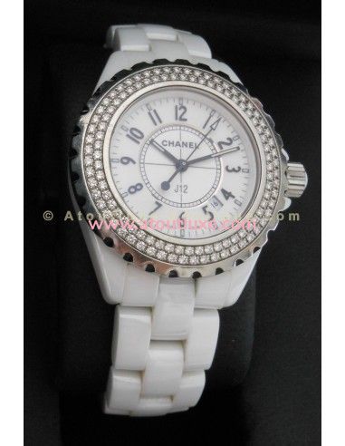 MONTRE CHANEL J12 H0967 -DIAMANTS