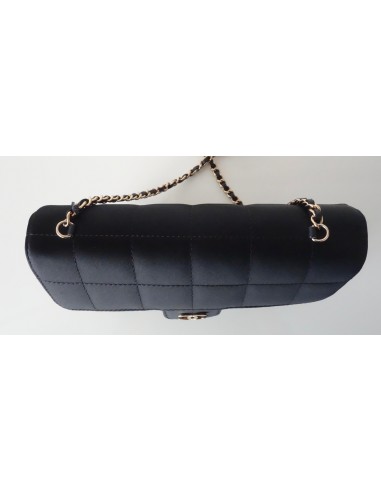 SAC CHANEL PM SATIN NOIR SAC CHANEL PM SATIN NOIR