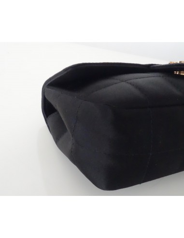 SAC CHANEL PM SATIN NOIR SAC CHANEL PM SATIN NOIR