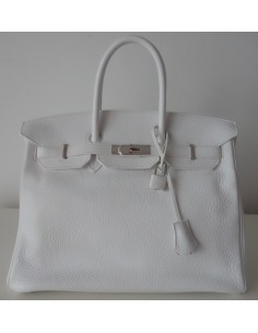 SAC HERMES BIRKIN 35 BLANC 2