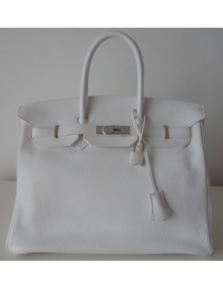 SAC HERMES BIRKIN 35 BLANC