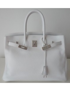 SAC HERMES BIRKIN 35 BLANC
