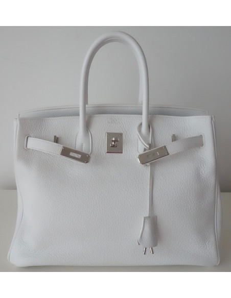 SAC HERMES BIRKIN 35 BLANC