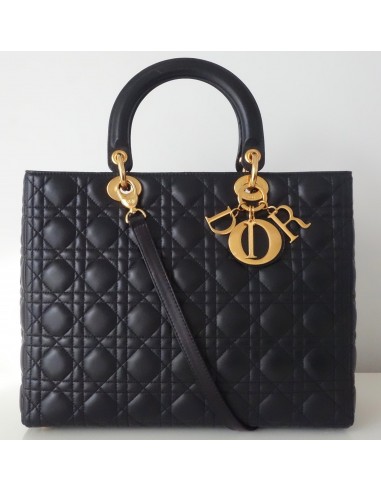 SAC LADY DIOR GM NOIR