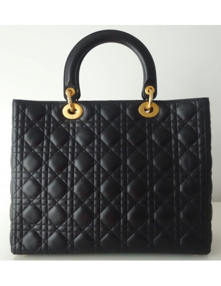 SAC LADY DIOR GM NOIR