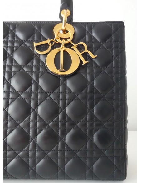 SAC LADY DIOR GM NOIR