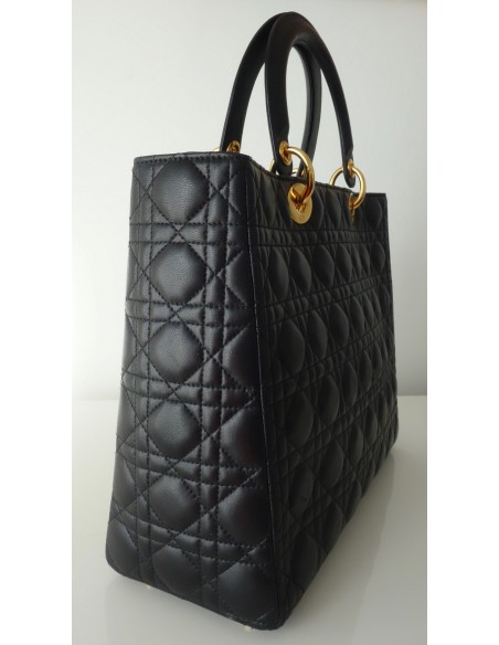 SAC LADY DIOR GM NOIR