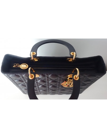 SAC LADY DIOR GM NOIR