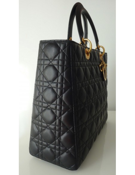 SAC LADY DIOR GM NOIR