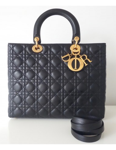 SAC LADY DIOR GM NOIR SAC LADY DIOR GM NOIR