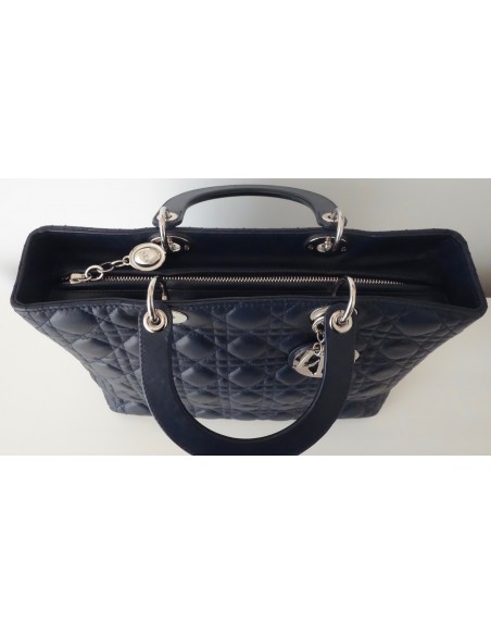 SAC LADY DIOR GM BLEU MARINE