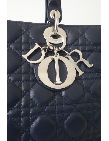 SAC LADY DIOR GM BLEU MARINE