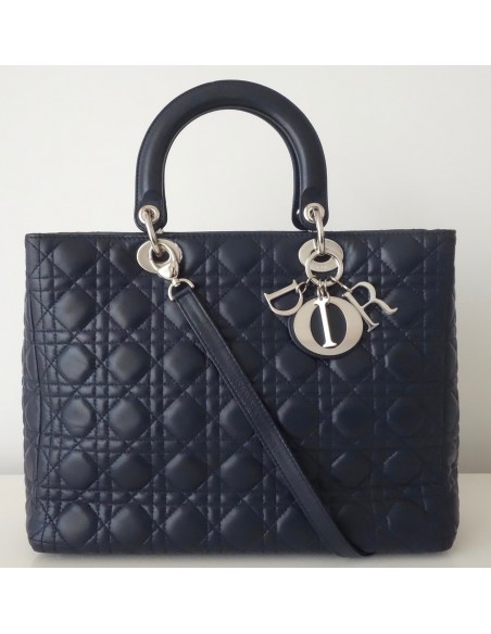 SAC LADY DIOR GM BLEU MARINE