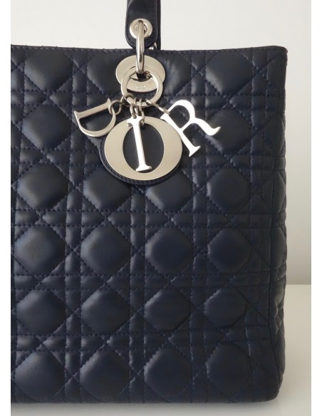 SAC LADY DIOR GM BLEU MARINE