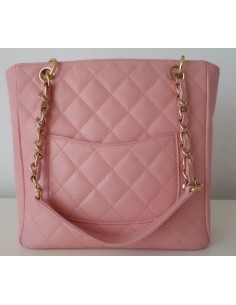 SAC CHANEL SHOPPING ROSE 2