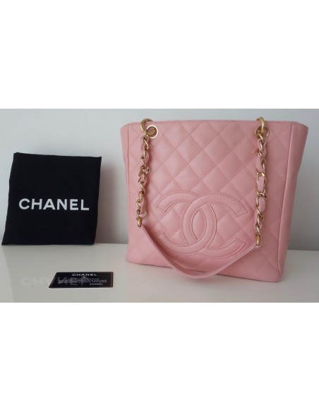 SAC CHANEL SHOPPING ROSE