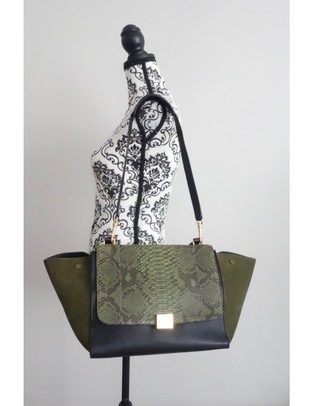 SAC CELINE TRAPEZE PYTHON