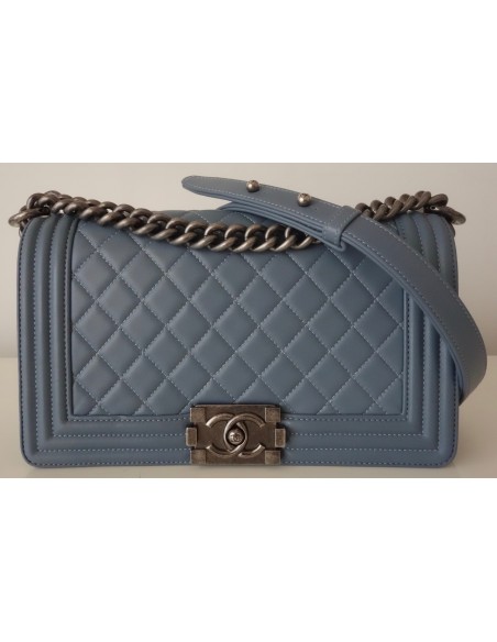 SAC CHANEL BOY BLEU JEAN