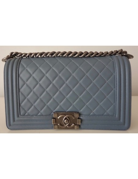 SAC CHANEL BOY BLEU JEAN