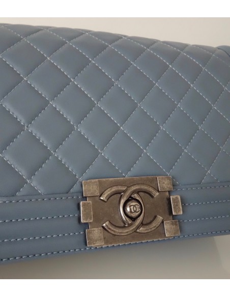 SAC CHANEL BOY BLEU JEAN