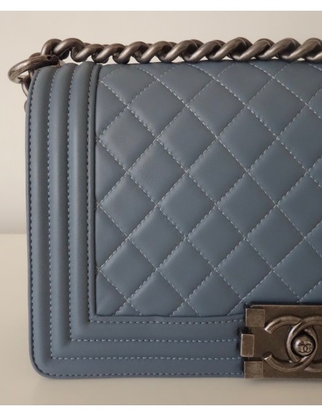 SAC CHANEL BOY BLEU JEAN