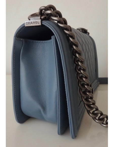 SAC CHANEL BOY BLEU JEAN