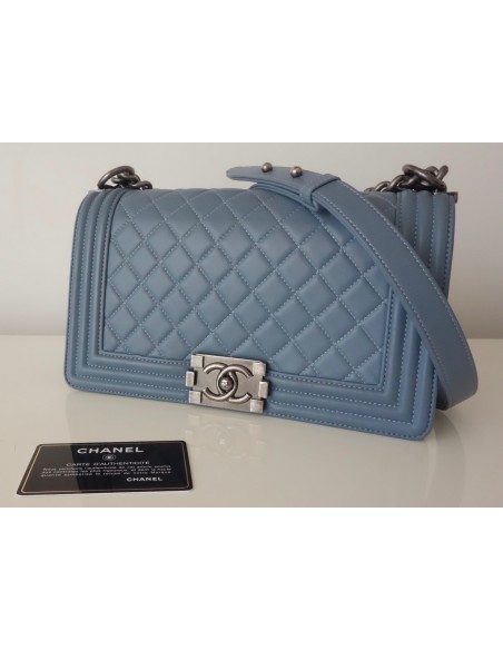 SAC CHANEL BOY BLEU JEAN