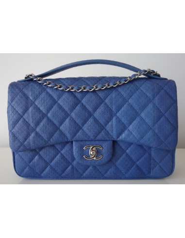 SAC CHANEL CUIR EXOTIQUE GM