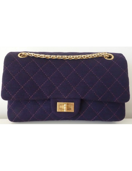 SAC CHANEL 2.55 VIOLET