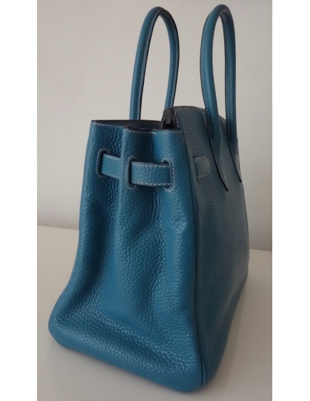 SAC HERMES BIRKIN 30 BLEU JEAN