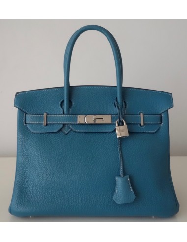 SAC HERMES BIRKIN 30 BLEU JEAN